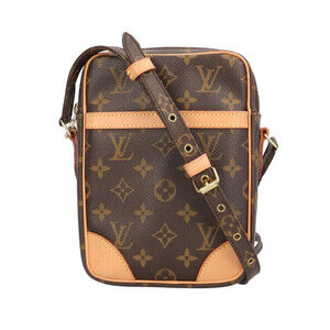 LOUIS VUITTON Authentic Brown Monogram Canvas Shoulder Bag